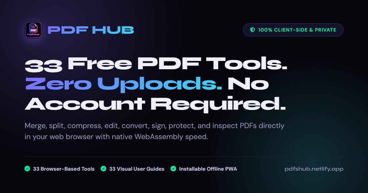 Scan to PDF Online – Capture Documents via Camera | PDFHub